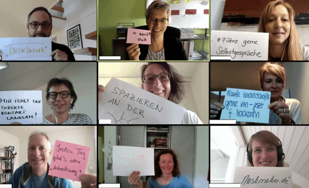 Virtuelle Führungsworkshops gestalten